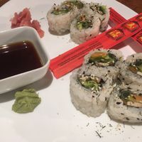 Vegan sushi at Karuzo in Sarajevo