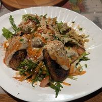 Vegan ćevapi  at Karuzo in Sarajevo