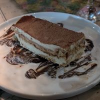 Vegan tiramisu! at Karuzo in Sarajevo