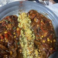 Vegan chilly seitan  at Karuzo in Sarajevo