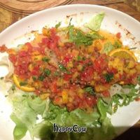 John Dory Fish Fillet with Spicy Mango Salsa at Karuzo in Sarajevo