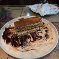 Tiramisu at Karuzo in Sarajevo