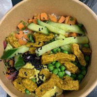 Indian vegan bowl  at EXKi in Lille