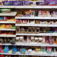 Chocolate selection at The Happy Apple in Totnes