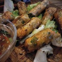 Spring rolls (without egg)  at Goc Ha Thanh in Da Lat