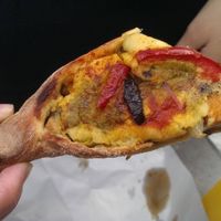 vegan pide at Pide House in Montevideo