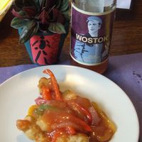 tempeh at De Vegetarier in Leeuwarden