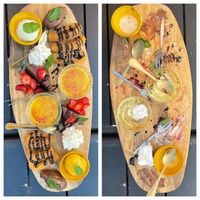 Vegan grand dessert for 2 (or 3 😋)  at Eetcafe Spinoza in Leeuwarden