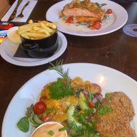 Vegan ‘Crispy Chicken’ at Eetcafe Spinoza in Leeuwarden