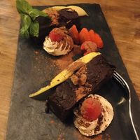 James Brownie   at Salute Vegetarische & Vegane Küche in Mainz