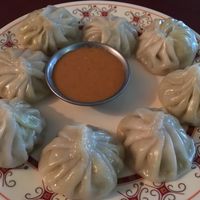 Vegan Momo  at Cafe Momo in Manchester