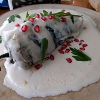 Chile en nogada at Vitality Kitchen in Puebla