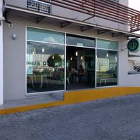 Outside at Vitality Kitchen in Puebla