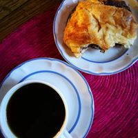 Chocolatin y café at Casa Olinka in Puebla