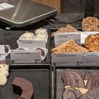 Vegane Auswahl at denn's Biomarkt in Jena