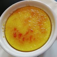 Creme brulee at NovaPizza Vegan Kitchen in Edinburgh