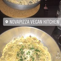 fooood at NovaPizza Vegan Kitchen in Edinburgh