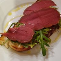 BRUSCHETTA CREMA AL TARTUFO
E SPECK at NovaPizza Vegan Kitchen in Edinburgh