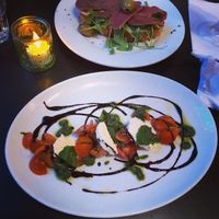 Precourse  at NovaPizza Vegan Kitchen in Edinburgh