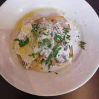 Cheese bruschetta at NovaPizza Vegan Kitchen in Edinburgh