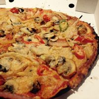 Pizza at NovaPizza Vegan Kitchen in Edinburgh
