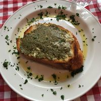 pesto bruchetta at NovaPizza Vegan Kitchen in Edinburgh