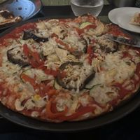 Roast veg pizza   at NovaPizza Vegan Kitchen in Edinburgh