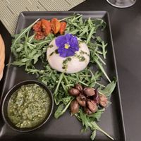 Burrata (bread not pictured)  at NovaPizza Vegan Kitchen in Edinburgh