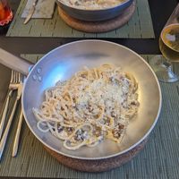 Carbonara at NovaPizza Vegan Kitchen in Edinburgh