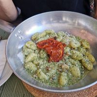 Gnocchi pesto at NovaPizza Vegan Kitchen in Edinburgh