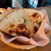 Foccacio rosamarino at NovaPizza Vegan Kitchen in Edinburgh