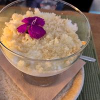 Torta mimosa at NovaPizza Vegan Kitchen in Edinburgh