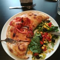 Vegan Calzone  at NovaPizza Vegan Kitchen in Edinburgh