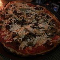 Roma pizza  at NovaPizza Vegan Kitchen in Edinburgh