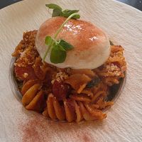 Novapizza Fusilli with burrata. Good sized portion and so good. at NovaPizza Vegan Kitchen in Edinburgh