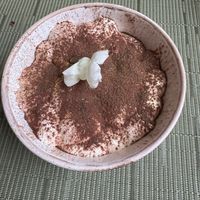 Tiramisu  at NovaPizza Vegan Kitchen in Edinburgh