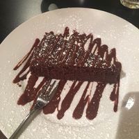 Chocolate Cake at NovaPizza Vegan Kitchen in Edinburgh