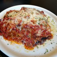 veggie lasagna at NovaPizza Vegan Kitchen in Edinburgh
