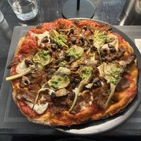 Roma Pizza  at NovaPizza Vegan Kitchen in Edinburgh