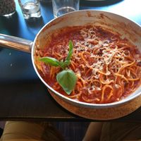Amatricana at NovaPizza Vegan Kitchen in Edinburgh