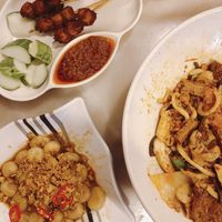 Mala 3, Satay and Abacus  at Nature Vegetarian Delights 大自然素食 - Upper Serangoon in Northeast Singapore