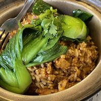 Claypot rice  at Nature Vegetarian Delights 大自然素食 - Upper Serangoon in Northeast Singapore
