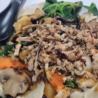 Mee Hoon Kuey (Dry) at Nature Vegetarian Delights 大自然素食 - Upper Serangoon in Northeast Singapore