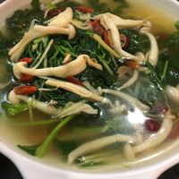 Spinach in Stock at Nature Vegetarian Delights 大自然素食 - Upper Serangoon in Northeast Singapore