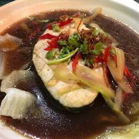 Hong Kong steam fish  at Nature Vegetarian Delights 大自然素食 - Upper Serangoon in Northeast Singapore