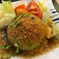Mashed potato with pine nut  at Nature Vegetarian Delights 大自然素食 - Upper Serangoon in Northeast Singapore