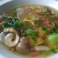 Wan Tun Noodle Soup  at Nature Vegetarian Delights 大自然素食 - Upper Serangoon in Northeast Singapore