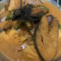 Assam Curry Fish  at Nature Vegetarian Delights 大自然素食 - Upper Serangoon in Northeast Singapore