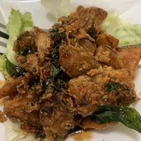 Pumpkin with Marmite Sauce at Nature Vegetarian Delights 大自然素食 - Upper Serangoon in Northeast Singapore