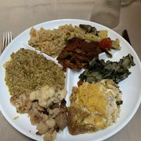  Buffet plate  at Flora in Verona